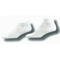 Half Cushioned Sole Heel & Toe Anklet Socks w/ Mesh Upper (7-11 Medium)